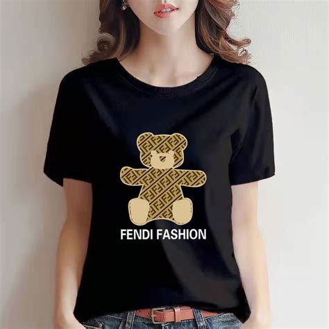 fendi bear shirt|fendi shirt for women.